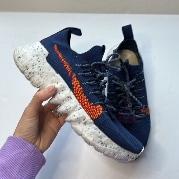 Nike Space Hippie 01 "Obsidian/Orange" sneakers - Picture 2 of 8